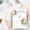 Simplistic Rose  Wedding Invitation, Digital Download, Printable product 2